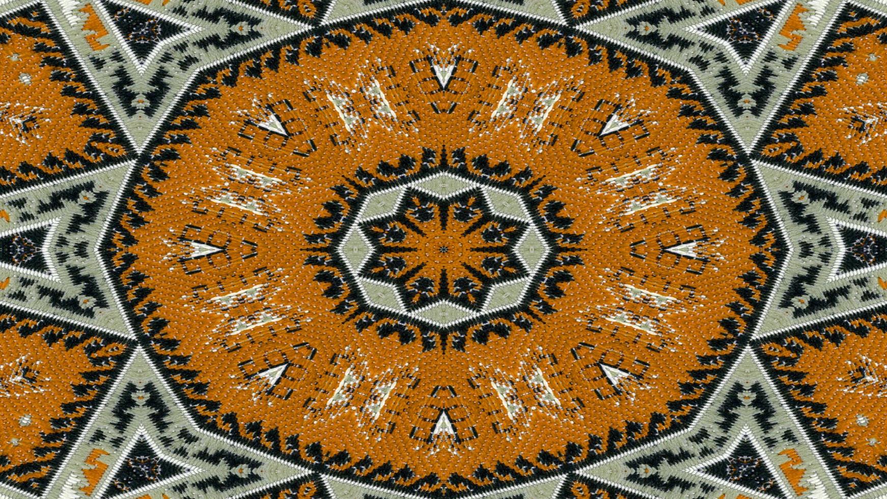 Ethnic Authentic Carpet Kaleidoscope photo