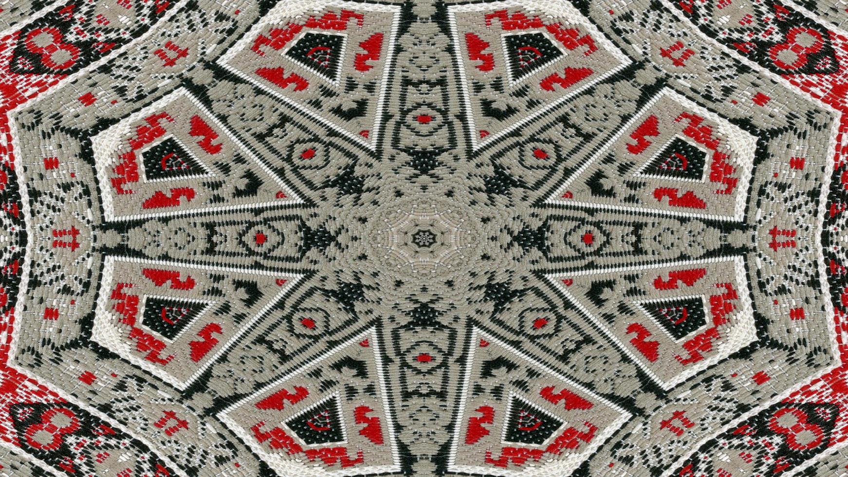 Ethnic Authentic Carpet Kaleidoscope photo