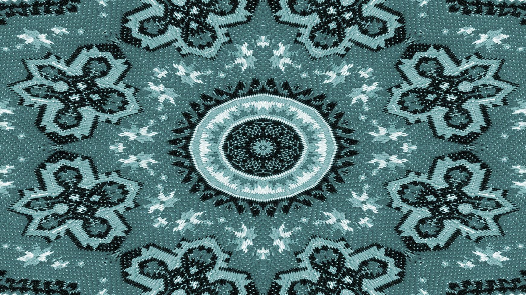 Ethnic Authentic Carpet Kaleidoscope photo