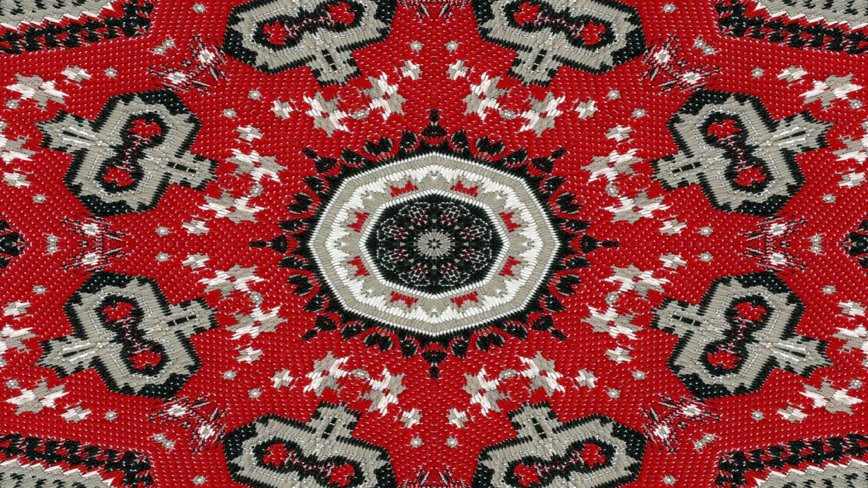 Ethnic Authentic Carpet Kaleidoscope photo