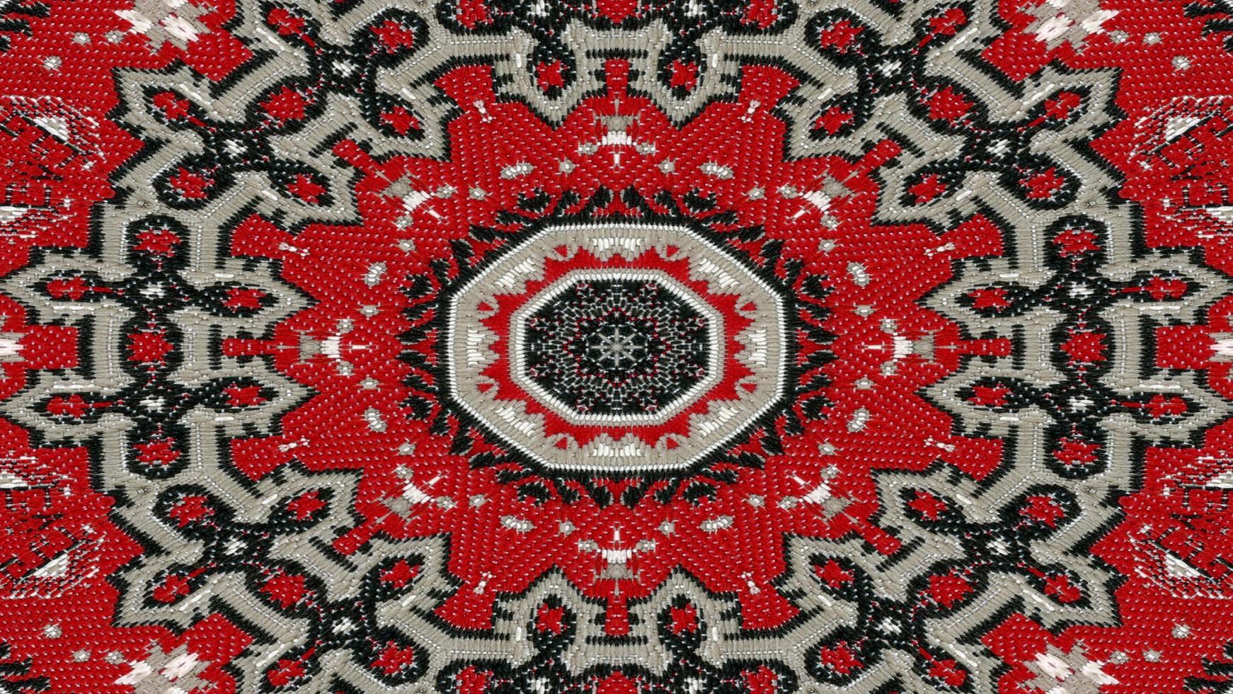 Ethnic Authentic Carpet Kaleidoscope photo