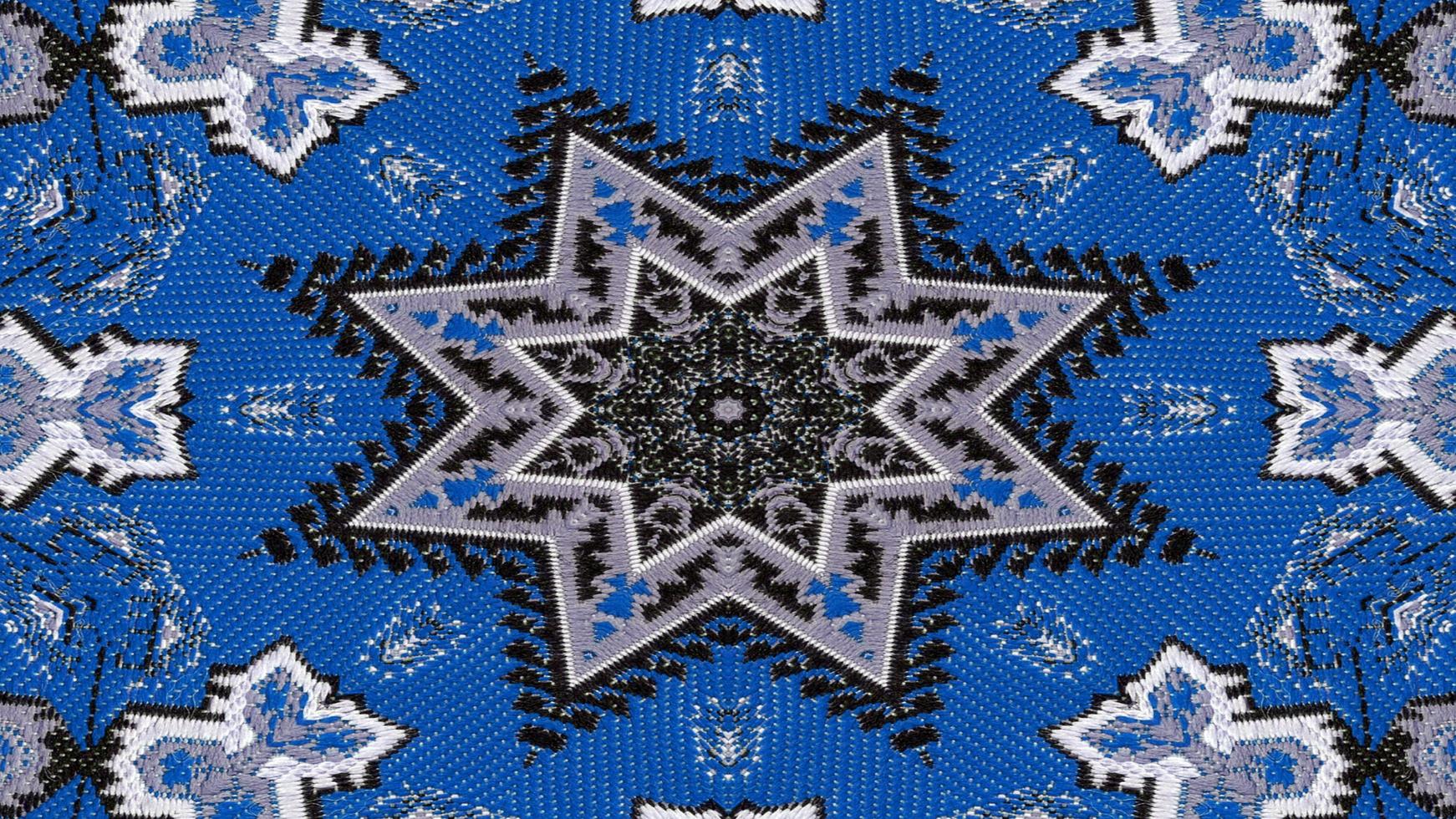 Ethnic Authentic Carpet Kaleidoscope photo