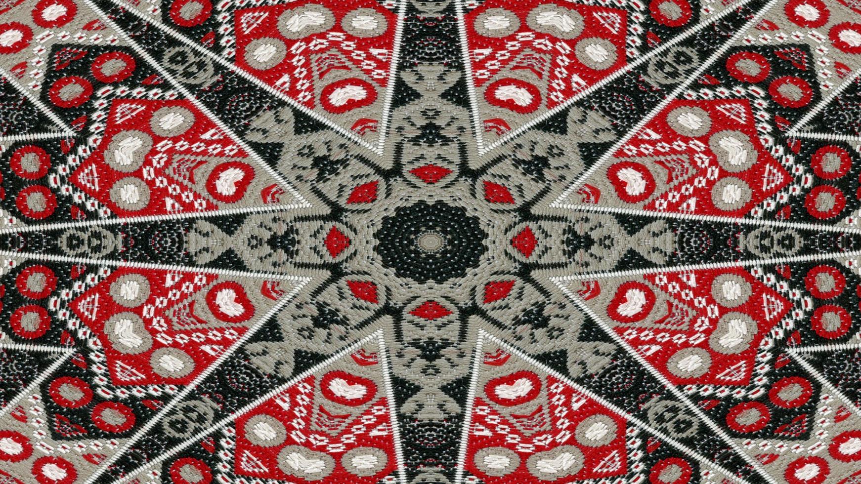 Ethnic Authentic Carpet Kaleidoscope photo