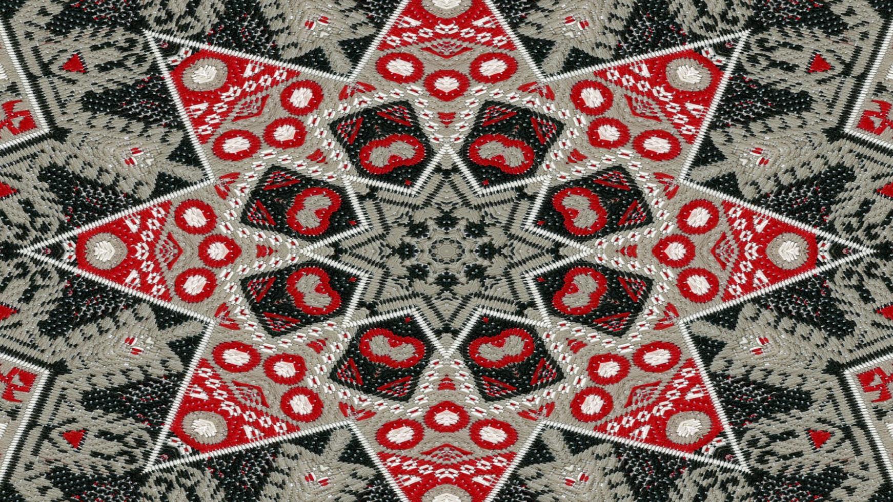Ethnic Authentic Carpet Kaleidoscope photo