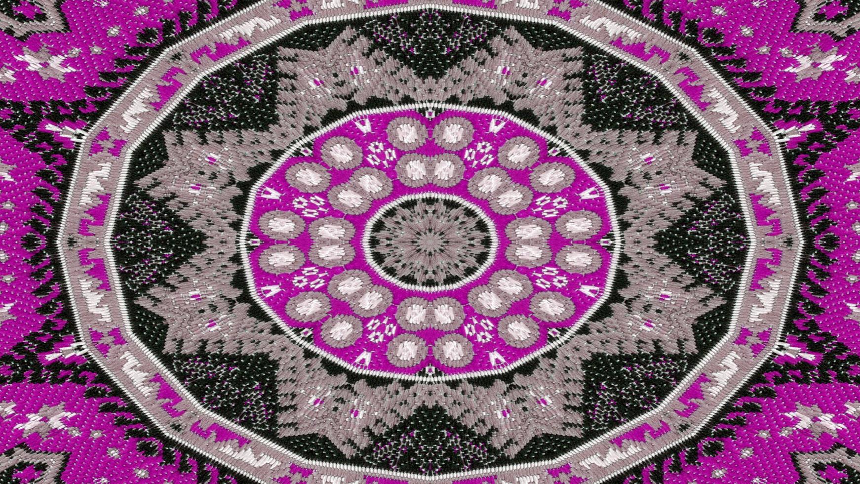 Ethnic Authentic Carpet Kaleidoscope photo