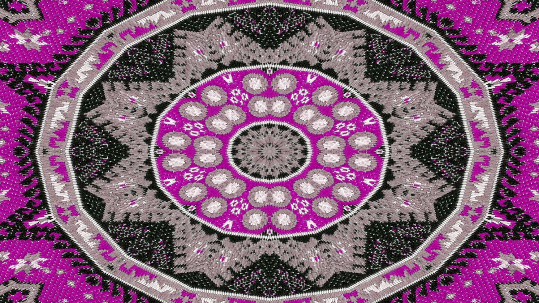 Ethnic Authentic Carpet Kaleidoscope photo