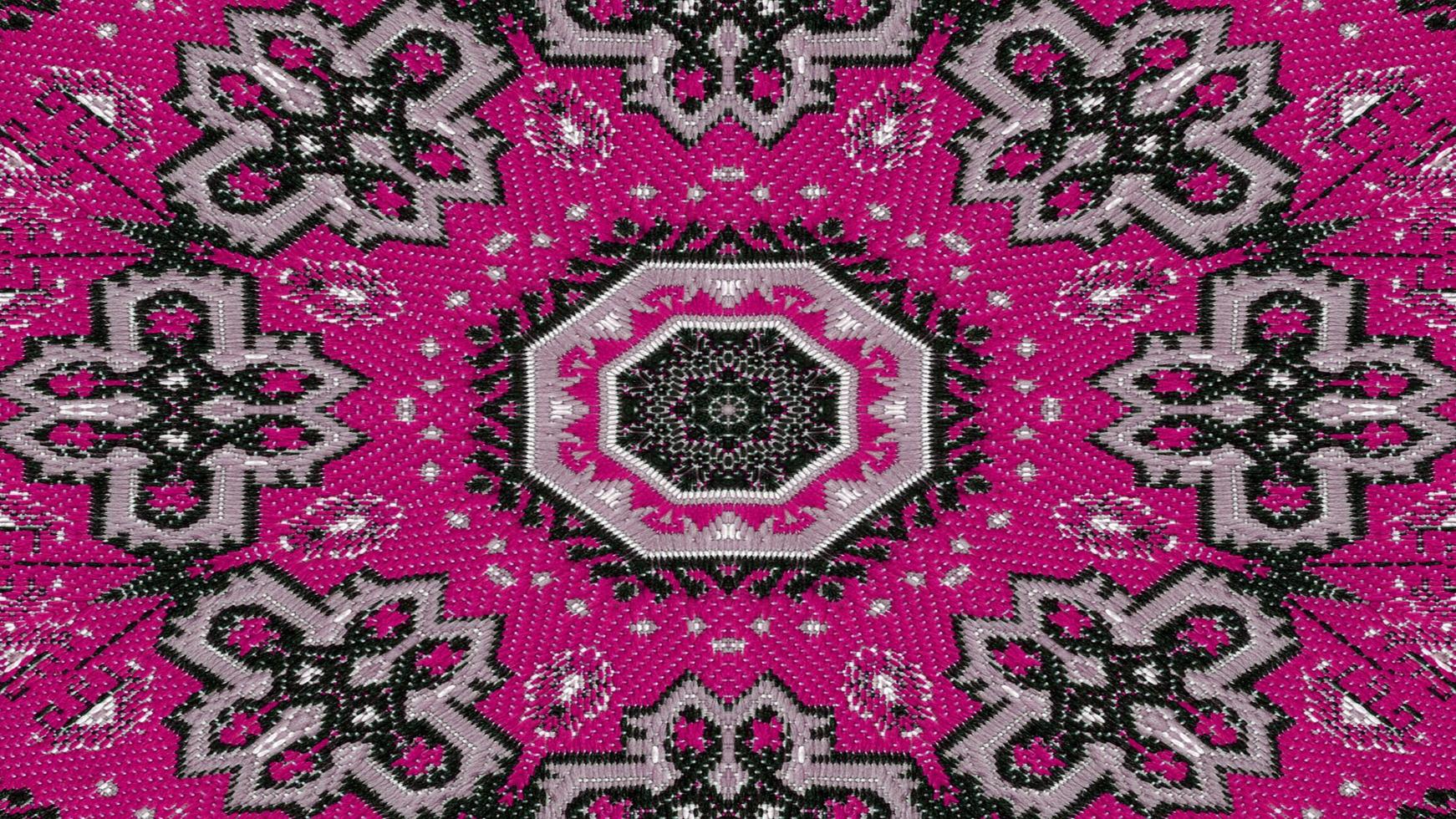 Ethnic Authentic Carpet Kaleidoscope photo