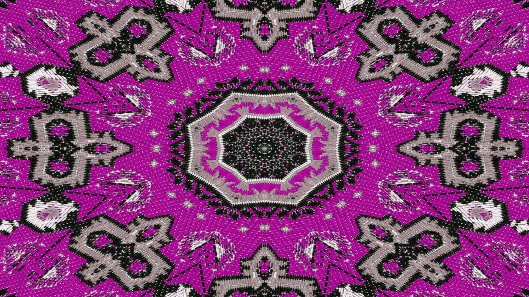 Ethnic Authentic Carpet Kaleidoscope photo