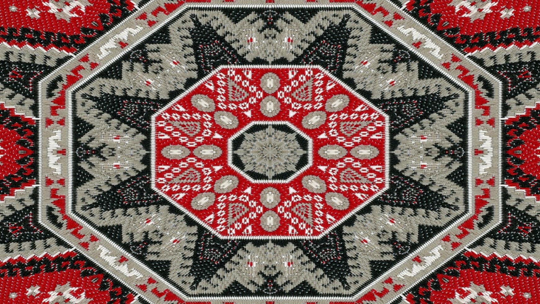 Ethnic Authentic Carpet Kaleidoscope photo