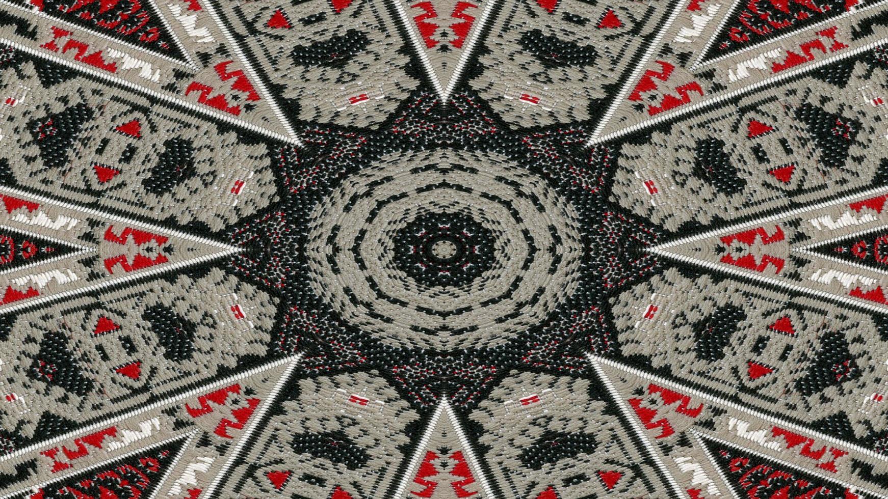Ethnic Authentic Carpet Kaleidoscope photo