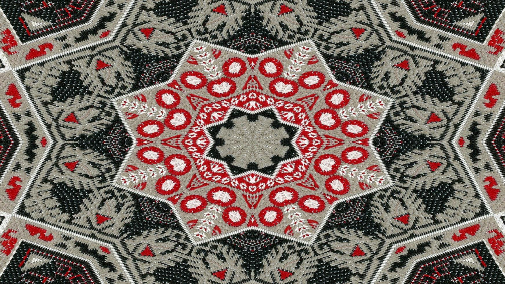 Ethnic Authentic Carpet Kaleidoscope photo