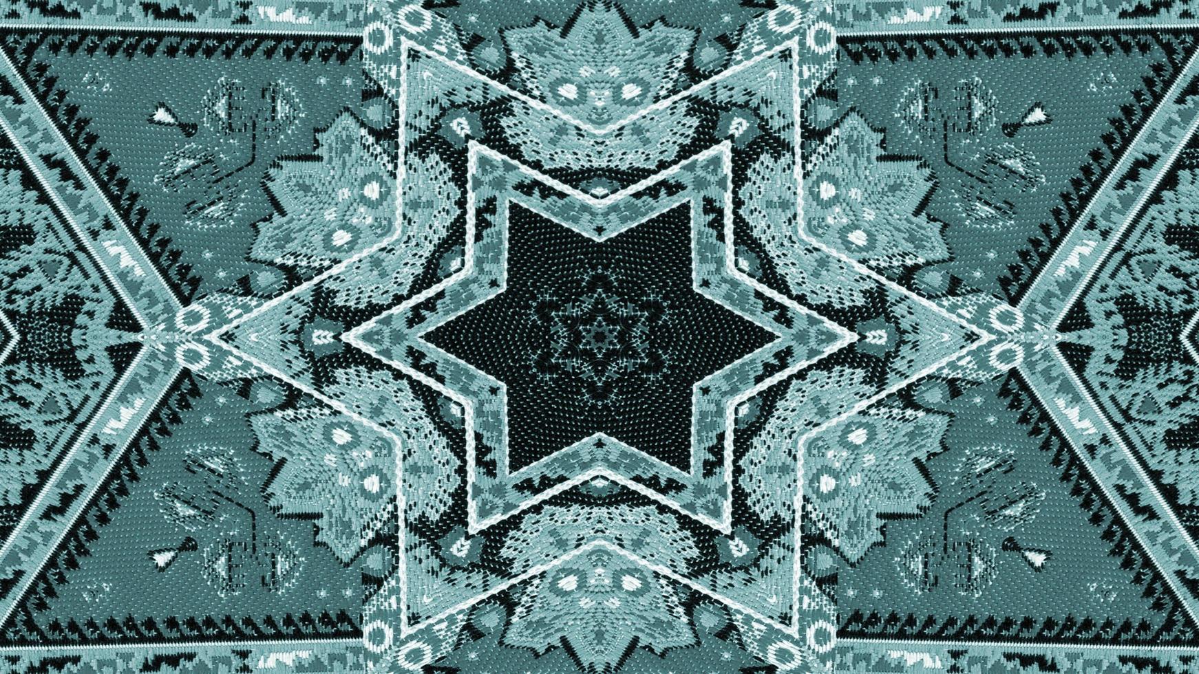 Ethnic Authentic Carpet Kaleidoscope photo