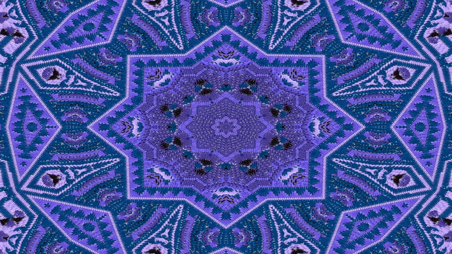 Ethnic Authentic Carpet Kaleidoscope photo