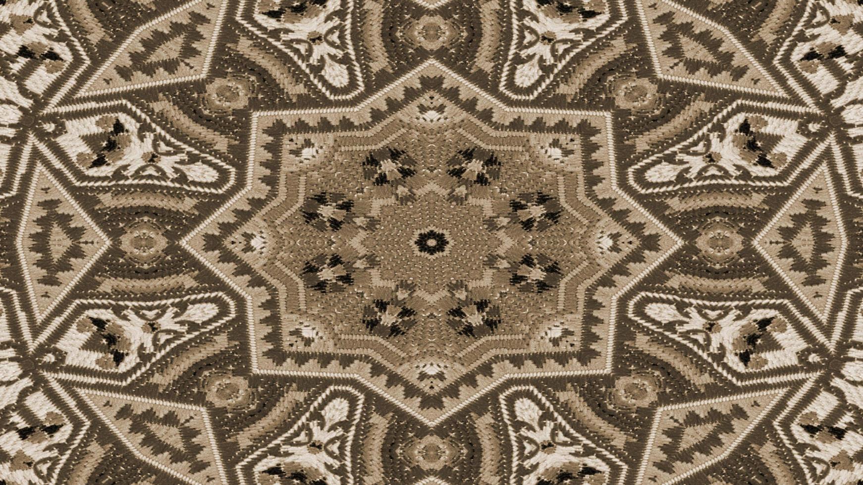 Ethnic Authentic Carpet Kaleidoscope photo