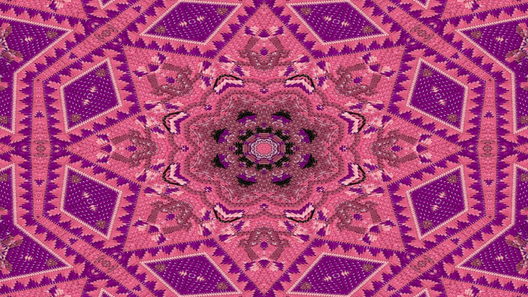 Ethnic Authentic Carpet Kaleidoscope photo