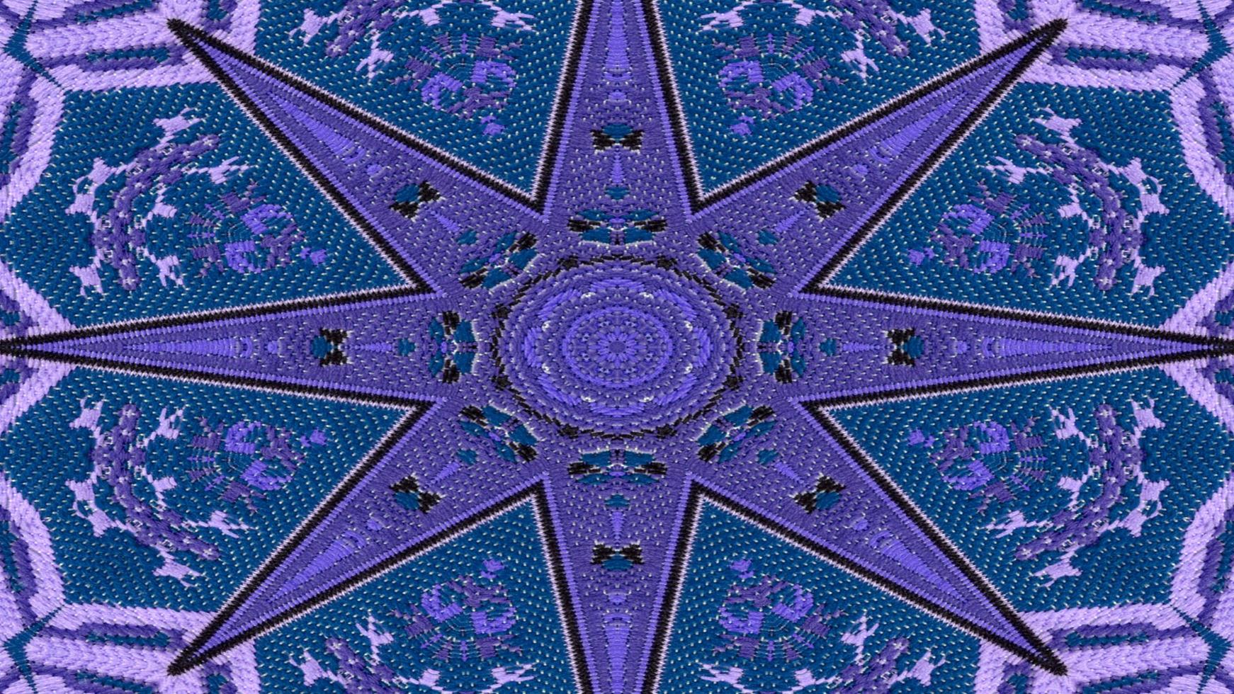 Ethnic Authentic Carpet Kaleidoscope photo