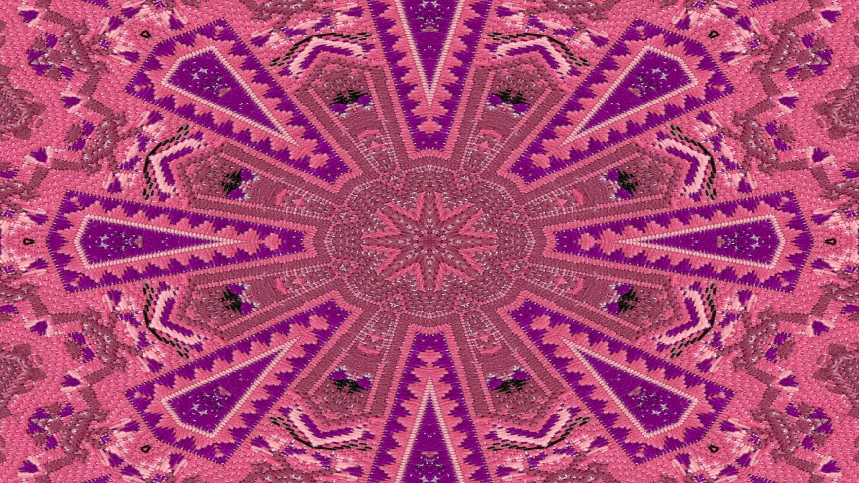 Ethnic Authentic Carpet Kaleidoscope photo