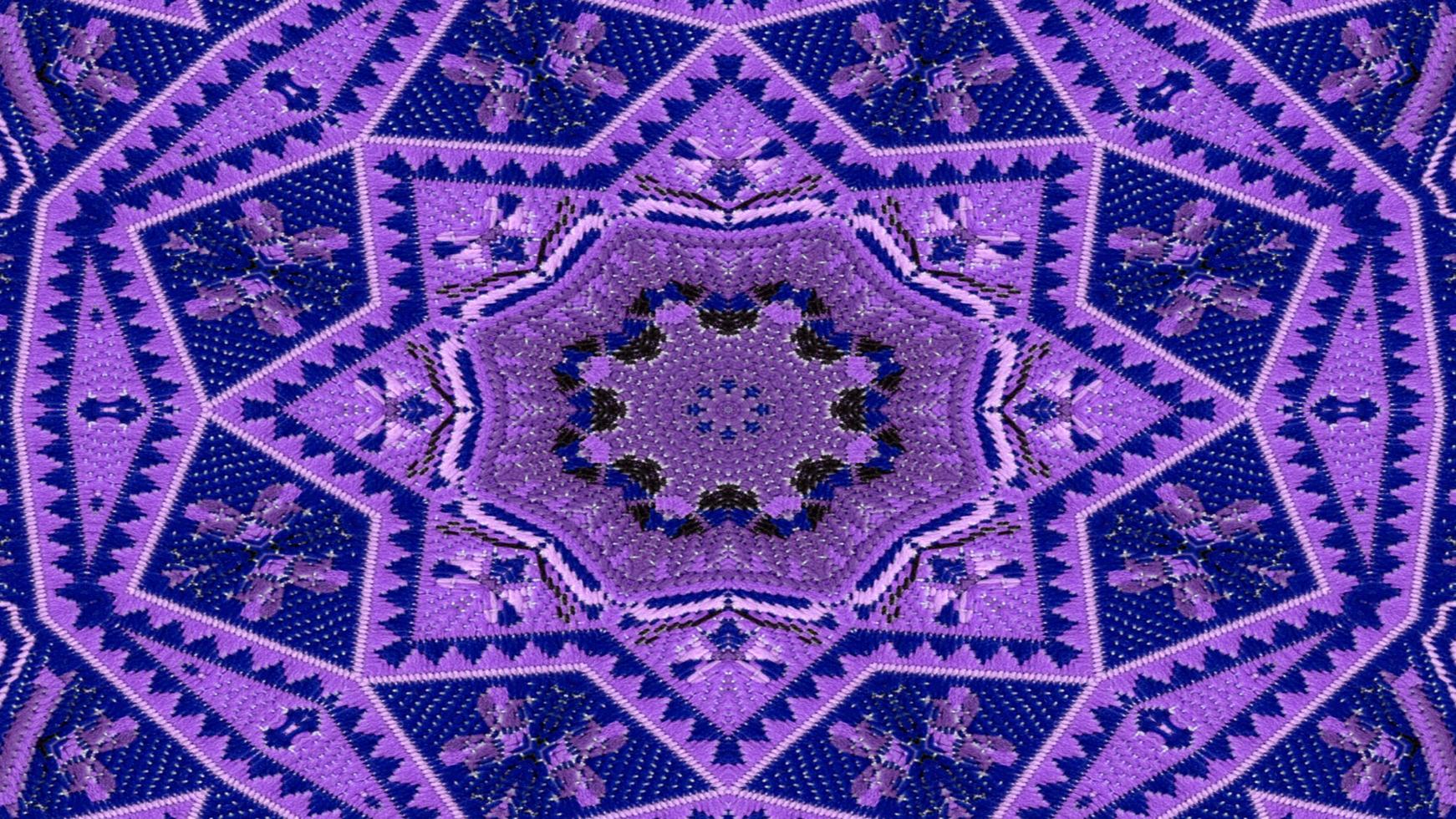 Ethnic Authentic Carpet Kaleidoscope photo