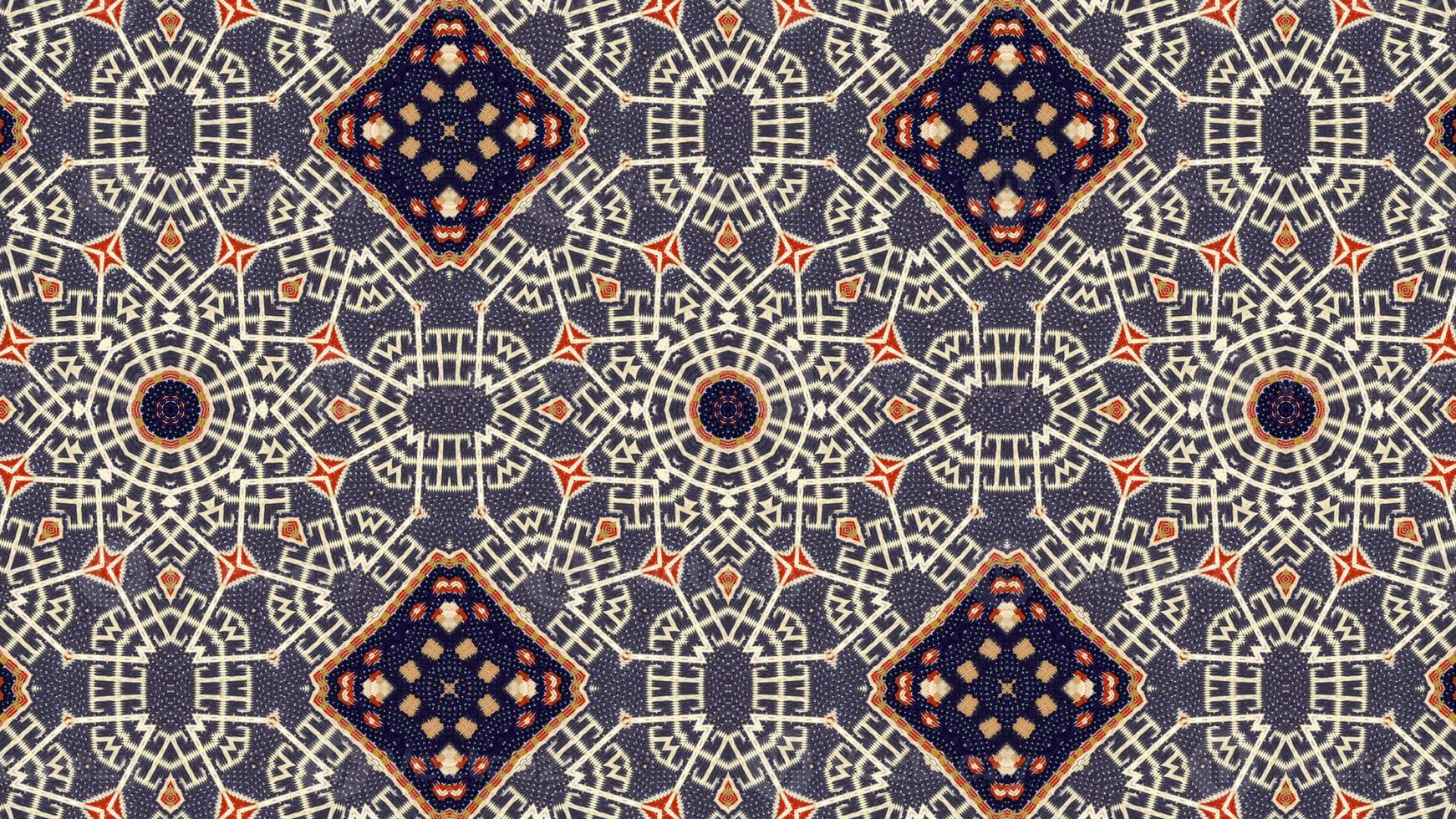 Ethnic Authentic Carpet Kaleidoscope photo