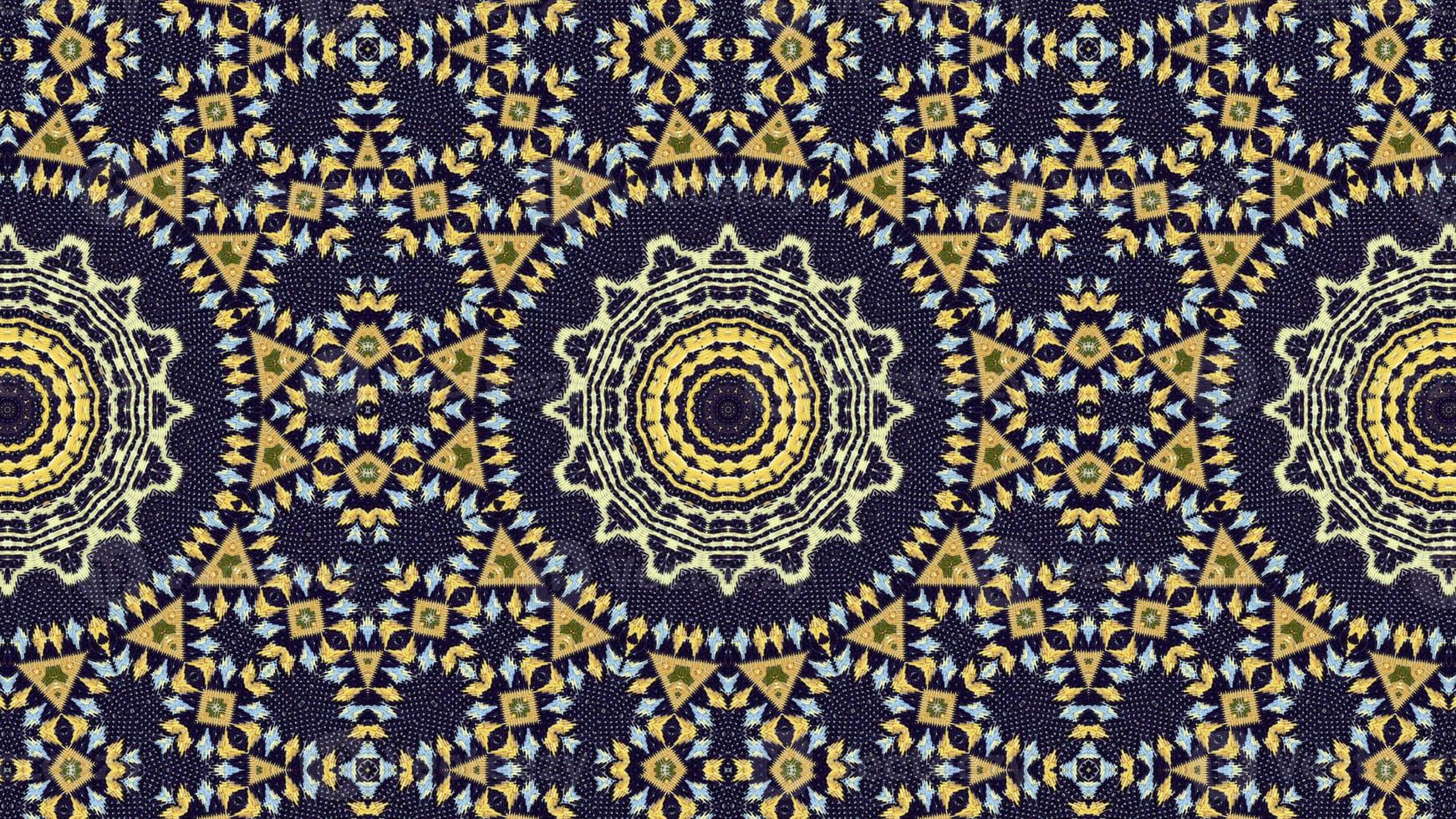 Ethnic Authentic Carpet Kaleidoscope photo