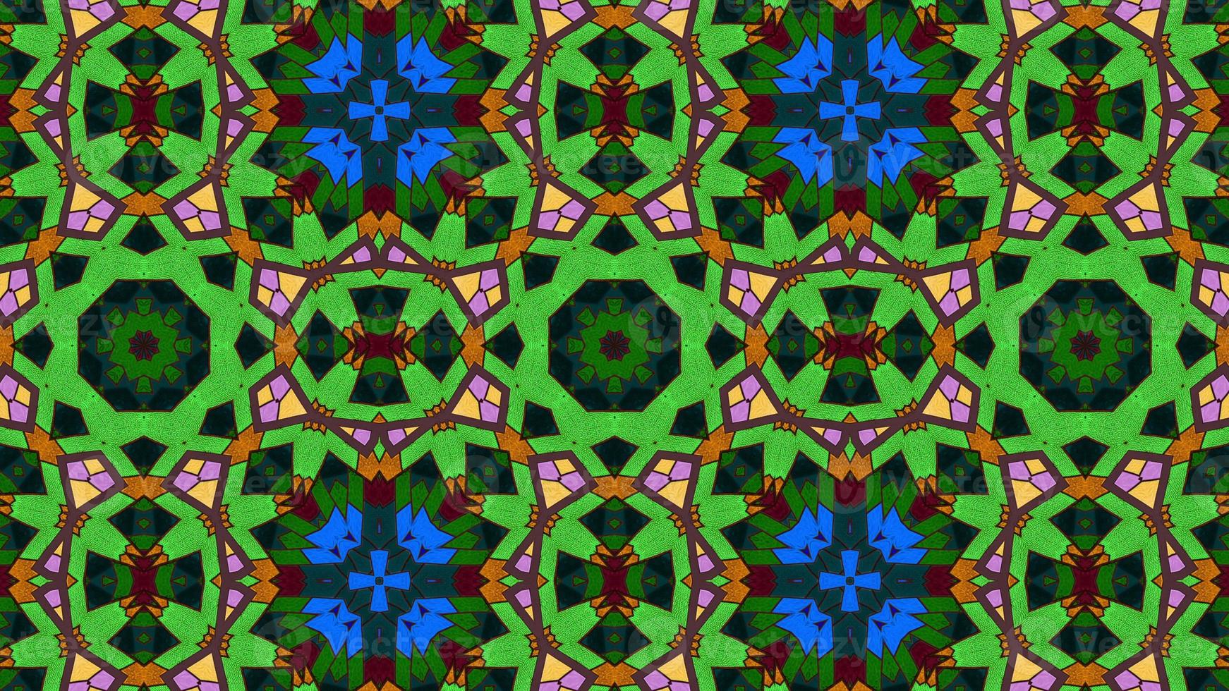 Ethnic Authentic Carpet Kaleidoscope photo