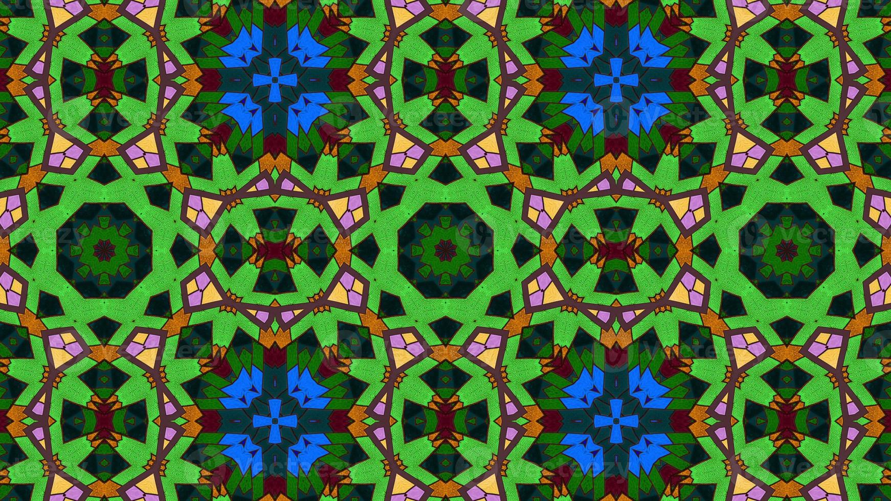 Ethnic Authentic Carpet Kaleidoscope photo