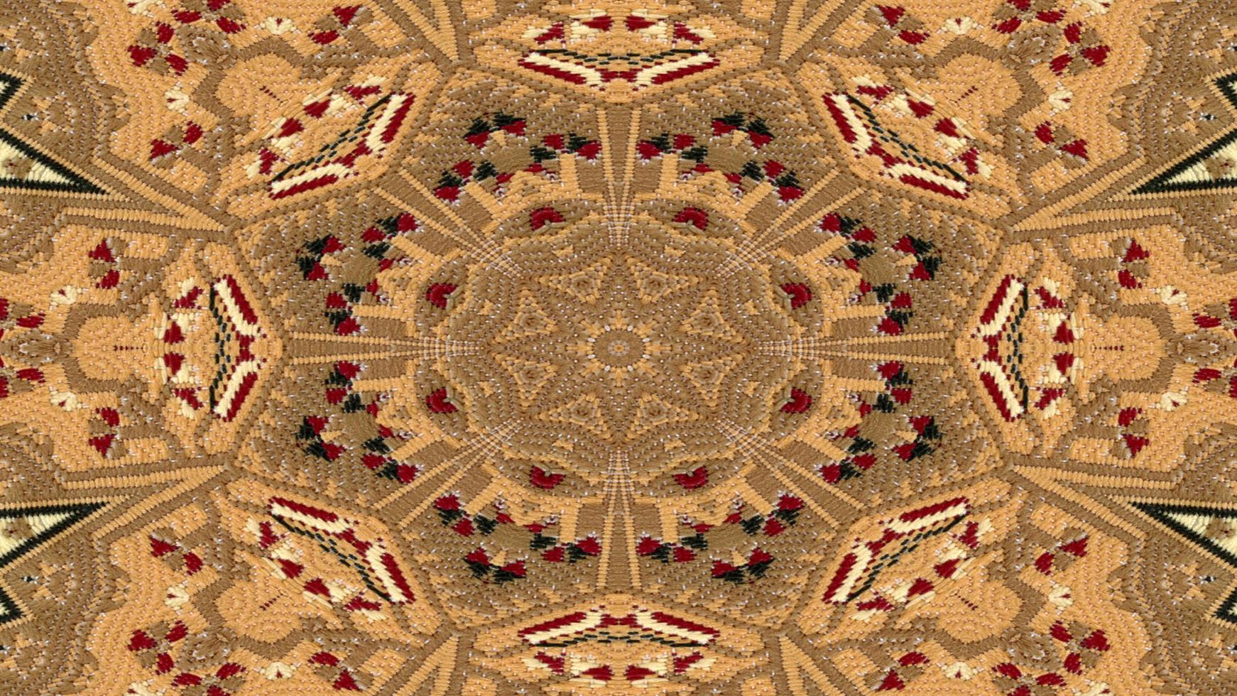 Ethnic Authentic Carpet Kaleidoscope photo