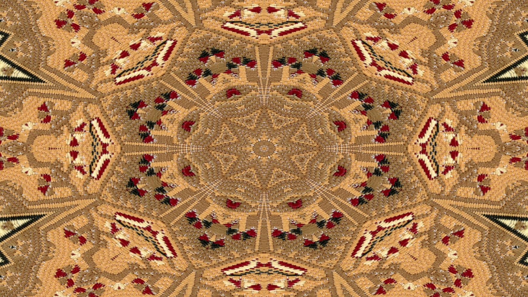 Ethnic Authentic Carpet Kaleidoscope photo