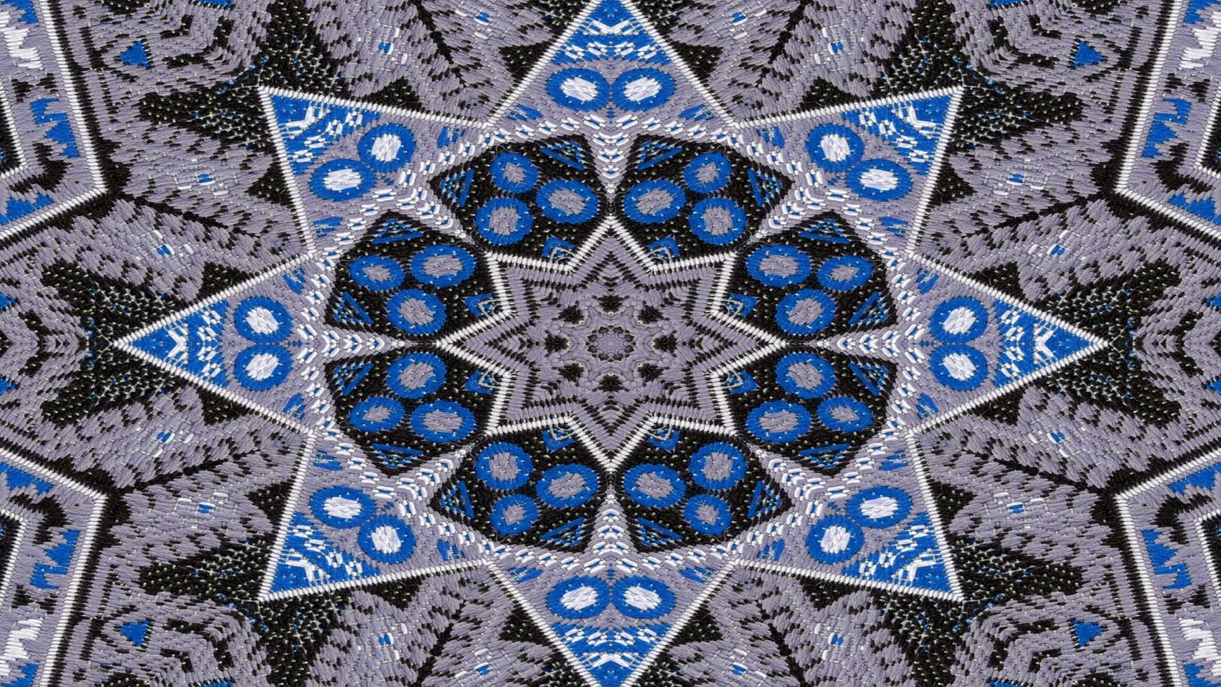 Ethnic Authentic Carpet Kaleidoscope photo