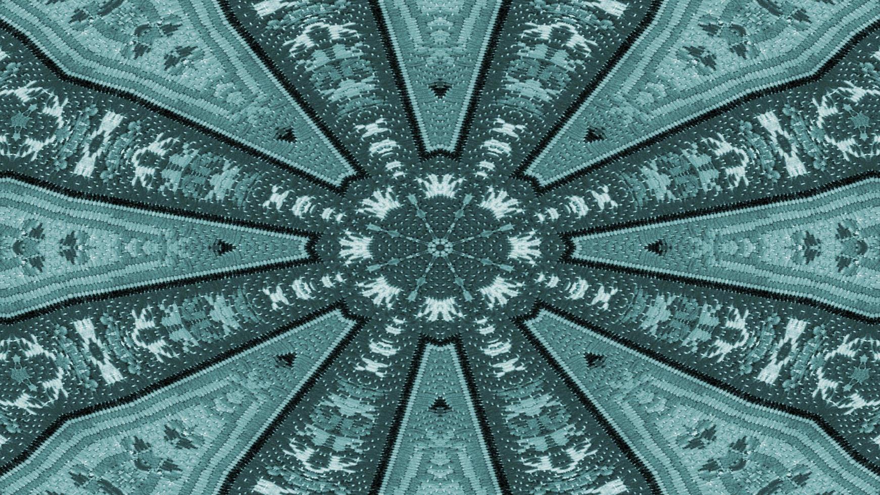 Ethnic Authentic Carpet Kaleidoscope photo