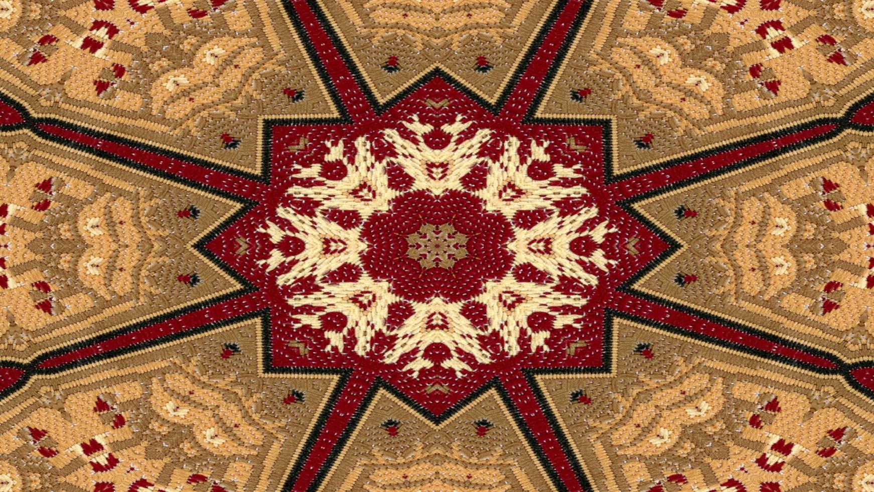 Ethnic Authentic Carpet Kaleidoscope photo