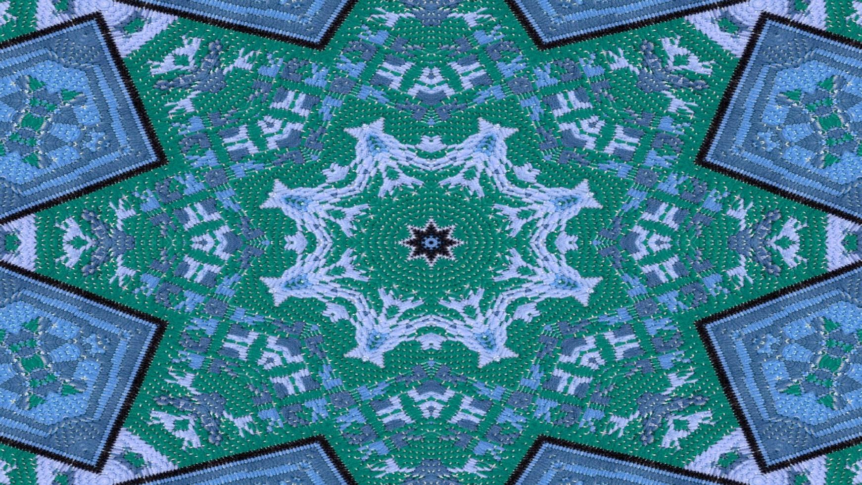 Ethnic Authentic Carpet Kaleidoscope photo