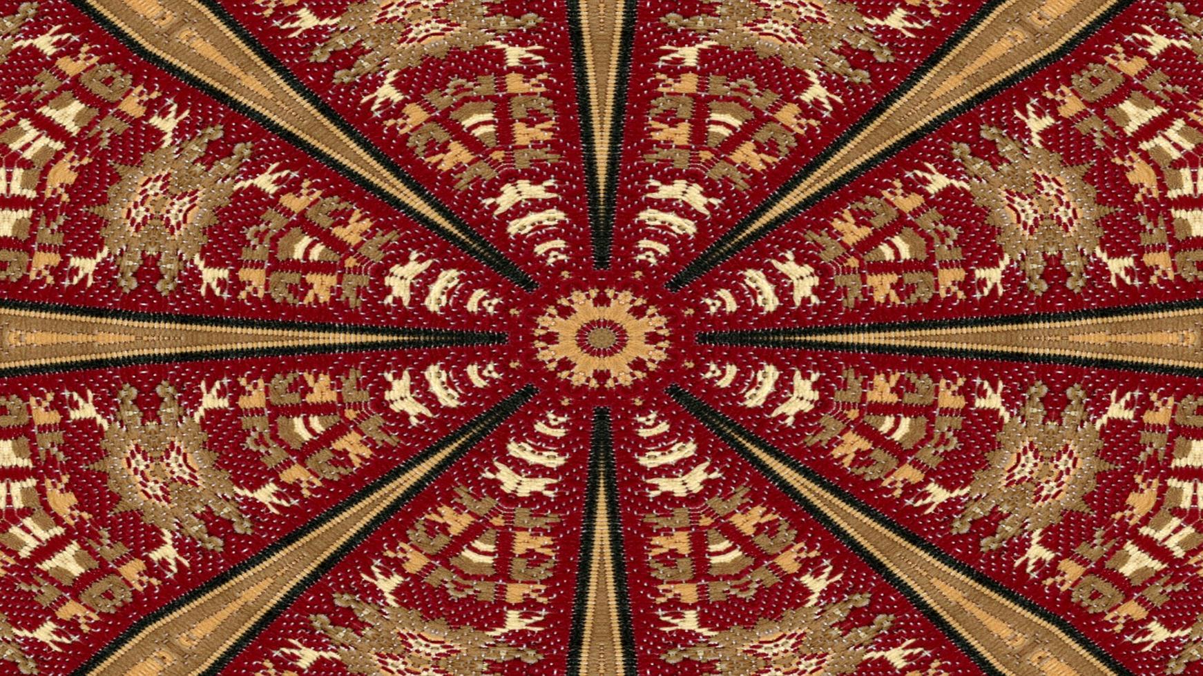 Ethnic Authentic Carpet Kaleidoscope photo