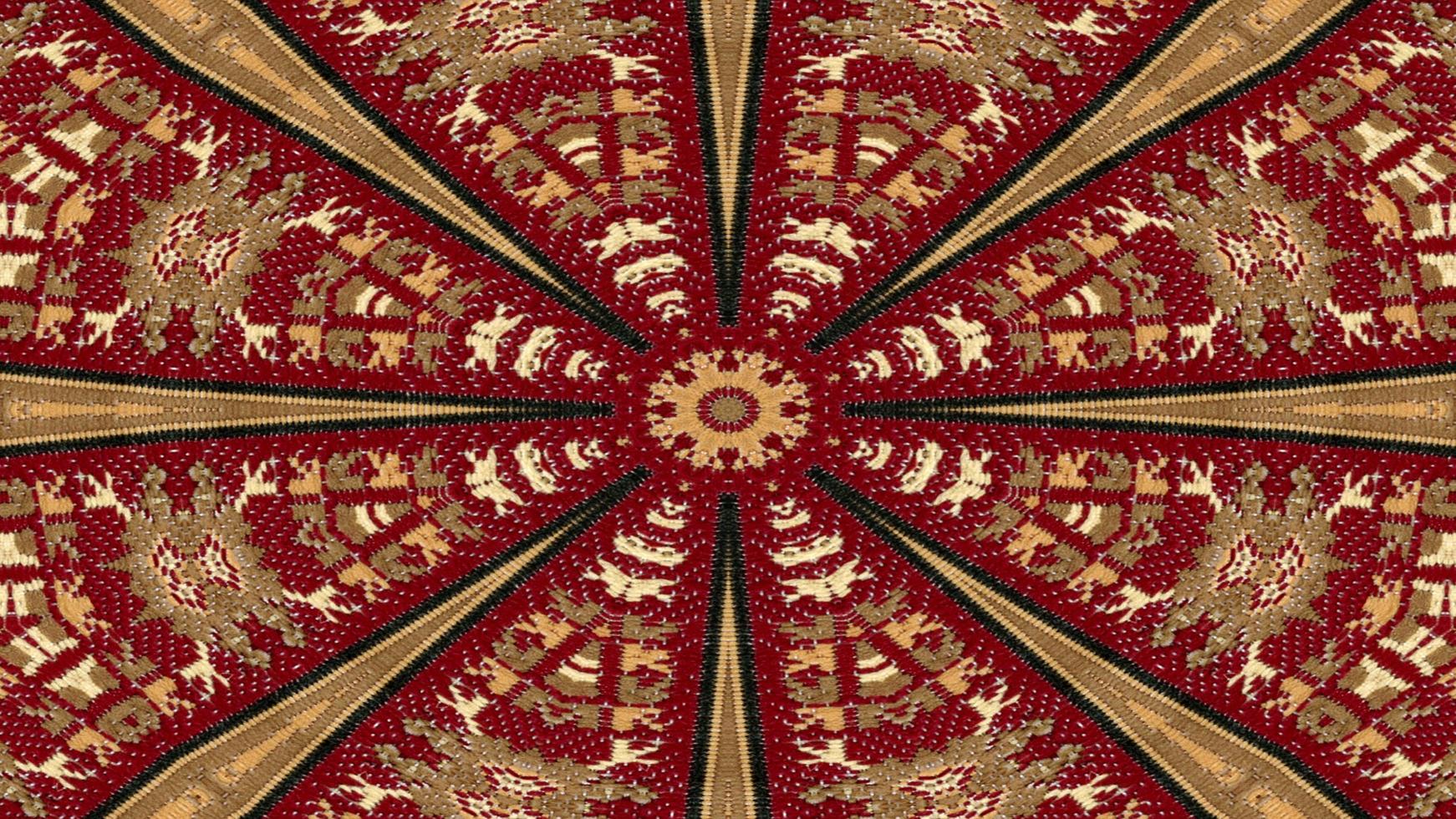 Ethnic Authentic Carpet Kaleidoscope photo