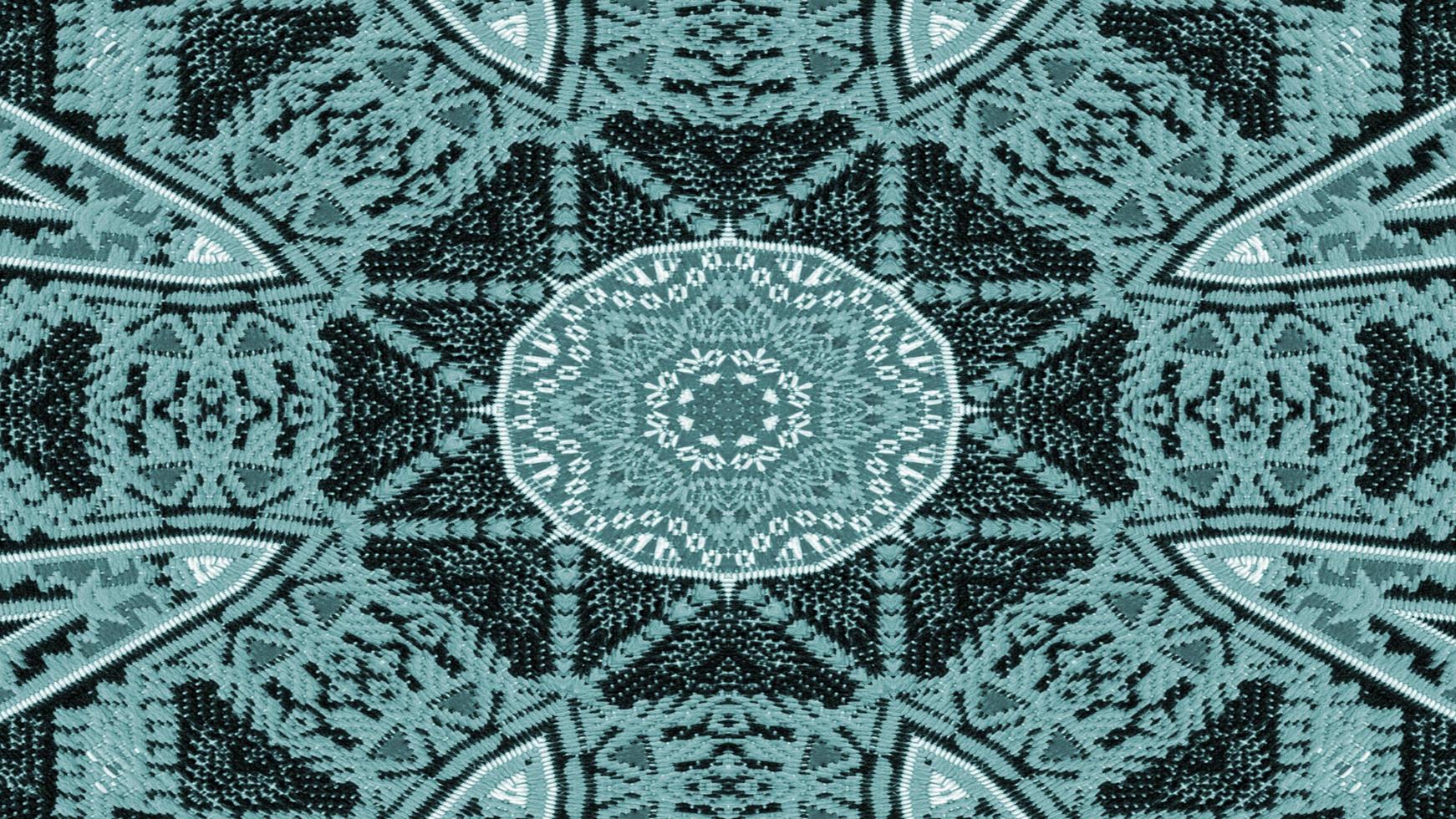 Ethnic Authentic Carpet Kaleidoscope photo