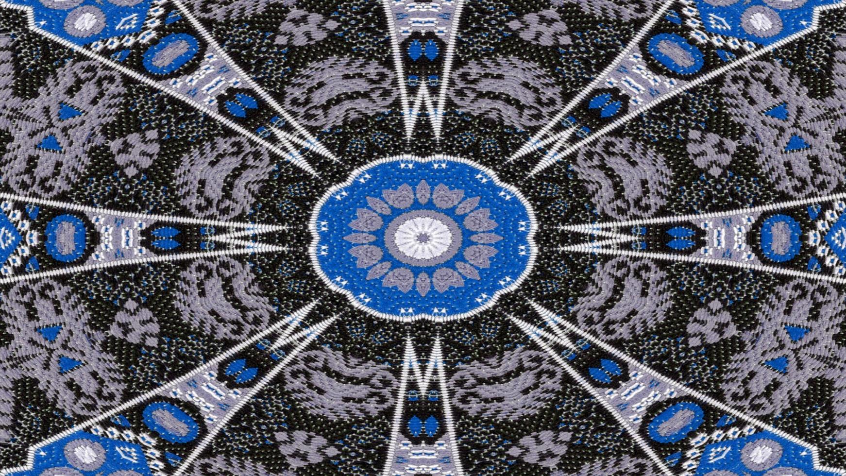 Ethnic Authentic Carpet Kaleidoscope photo