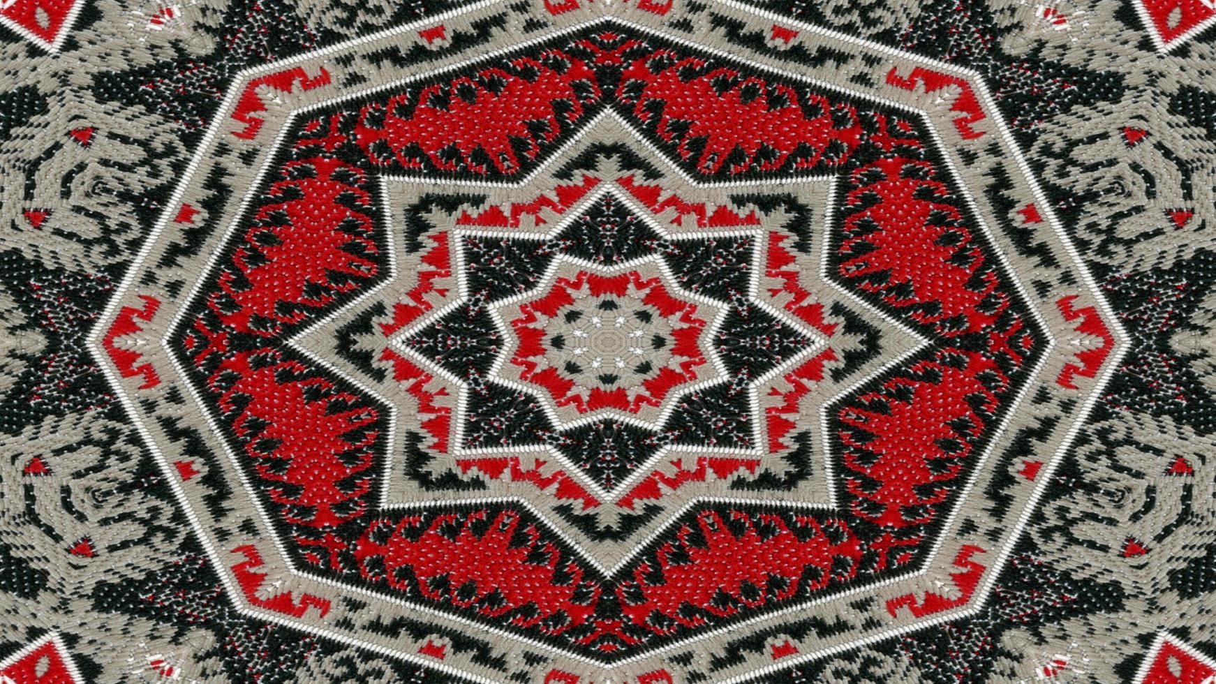 Ethnic Authentic Carpet Kaleidoscope photo