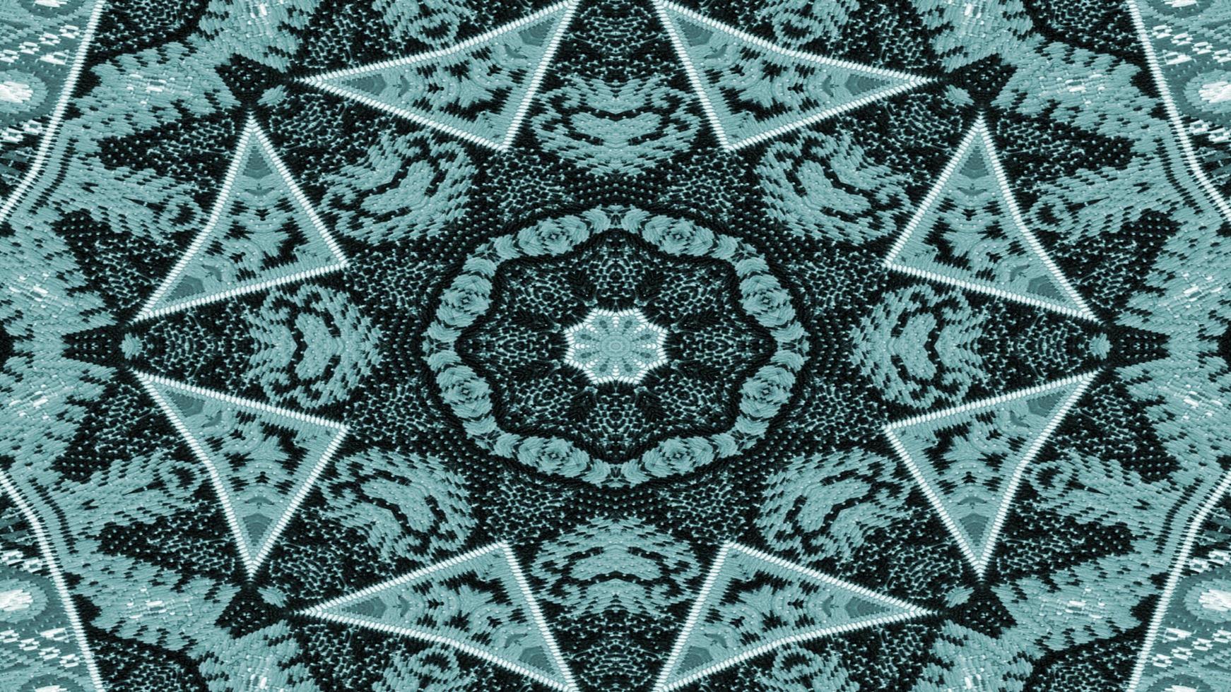 Ethnic Authentic Carpet Kaleidoscope photo