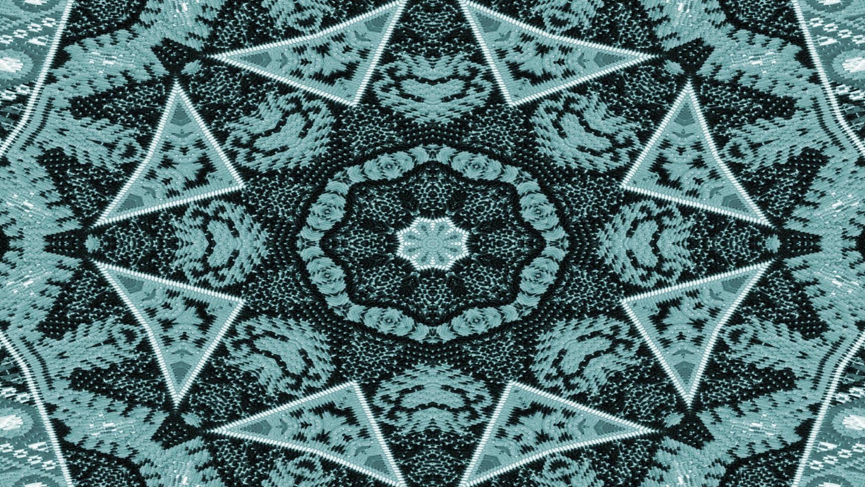 Ethnic Authentic Carpet Kaleidoscope photo