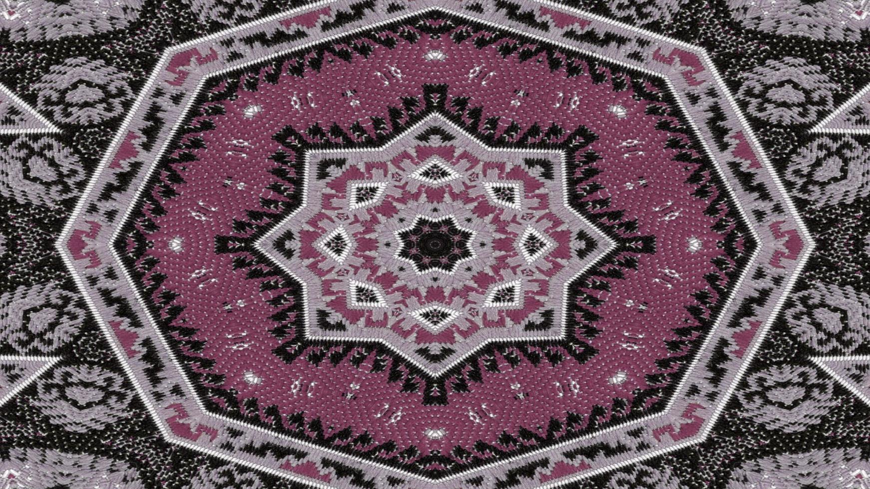 Ethnic Authentic Carpet Kaleidoscope photo