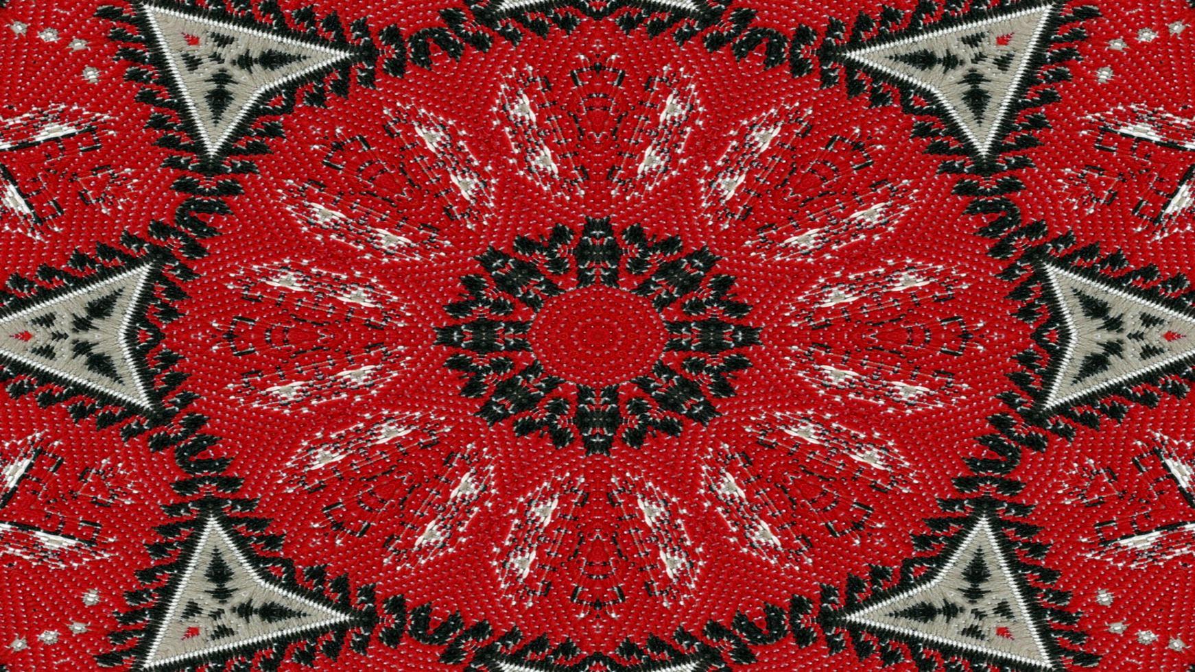 Ethnic Authentic Carpet Kaleidoscope photo