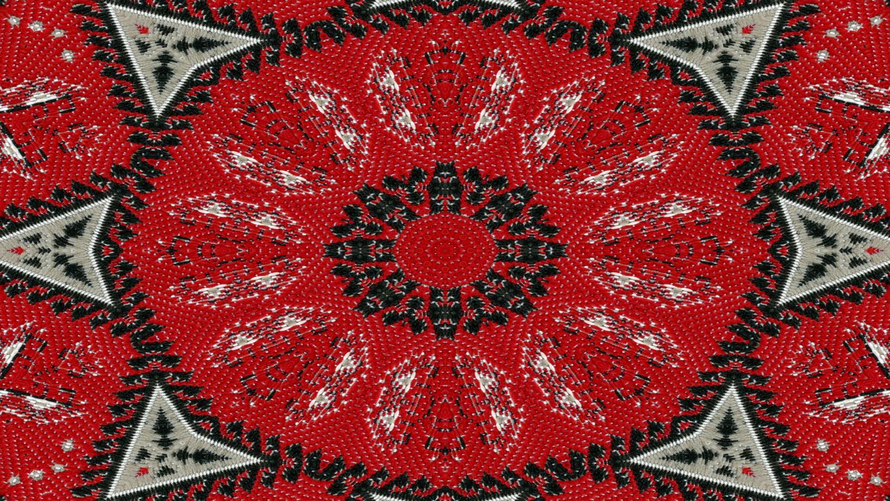 Ethnic Authentic Carpet Kaleidoscope photo