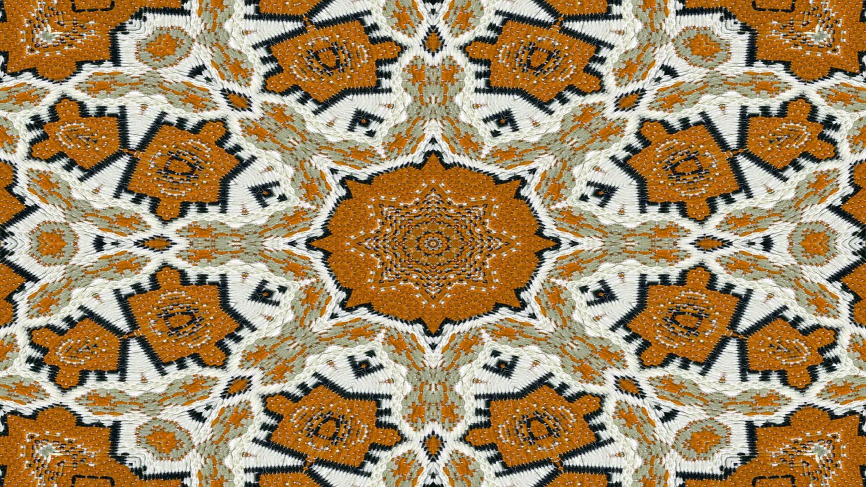 Ethnic Authentic Carpet Kaleidoscope photo