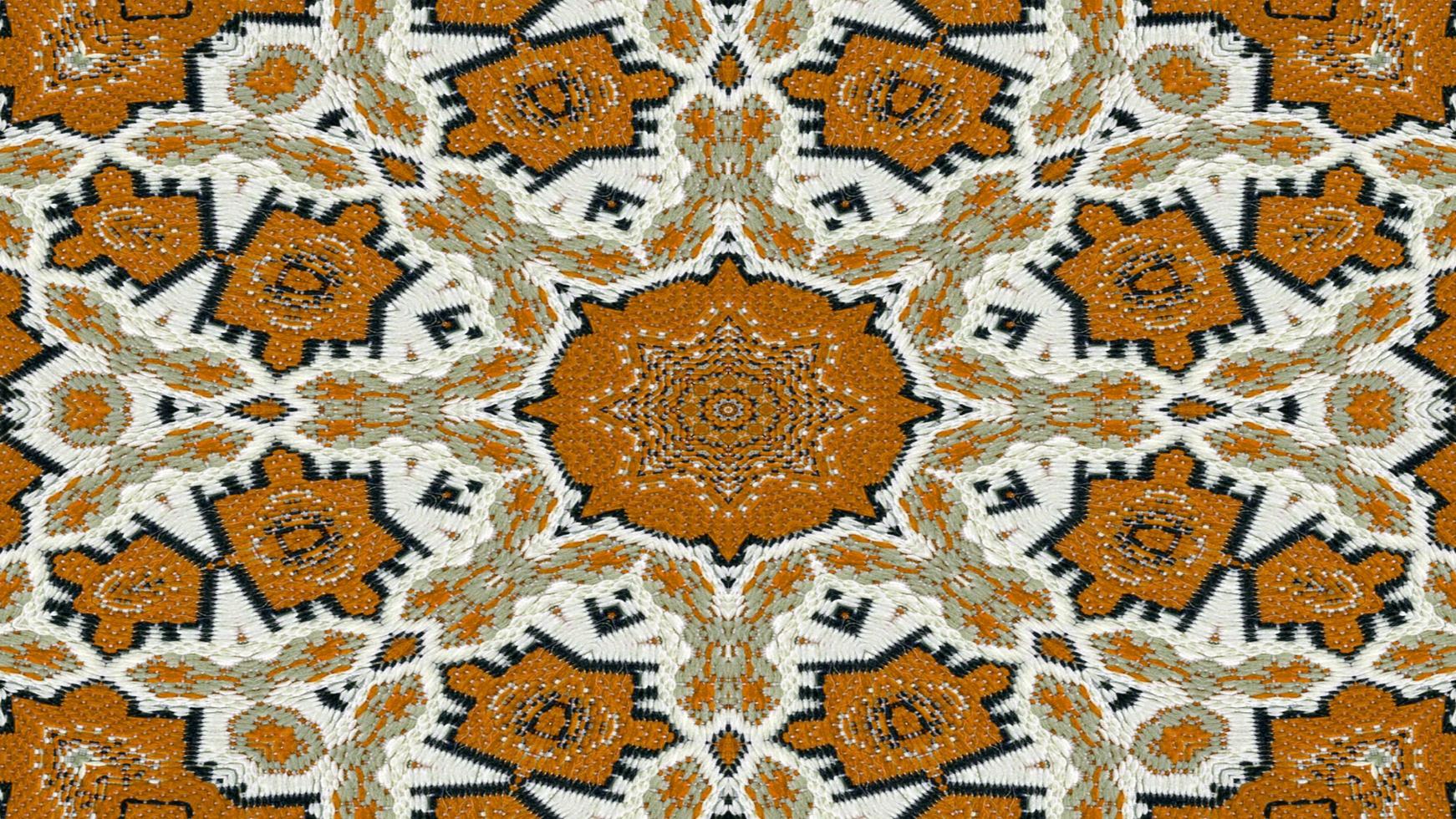 Ethnic Authentic Carpet Kaleidoscope photo