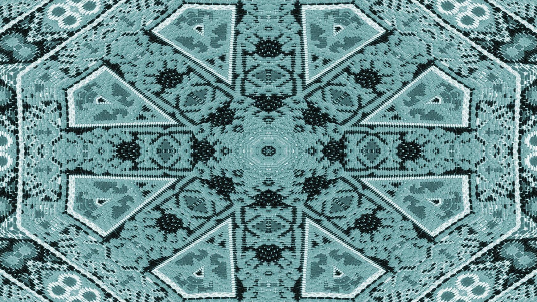 Ethnic Authentic Carpet Kaleidoscope photo