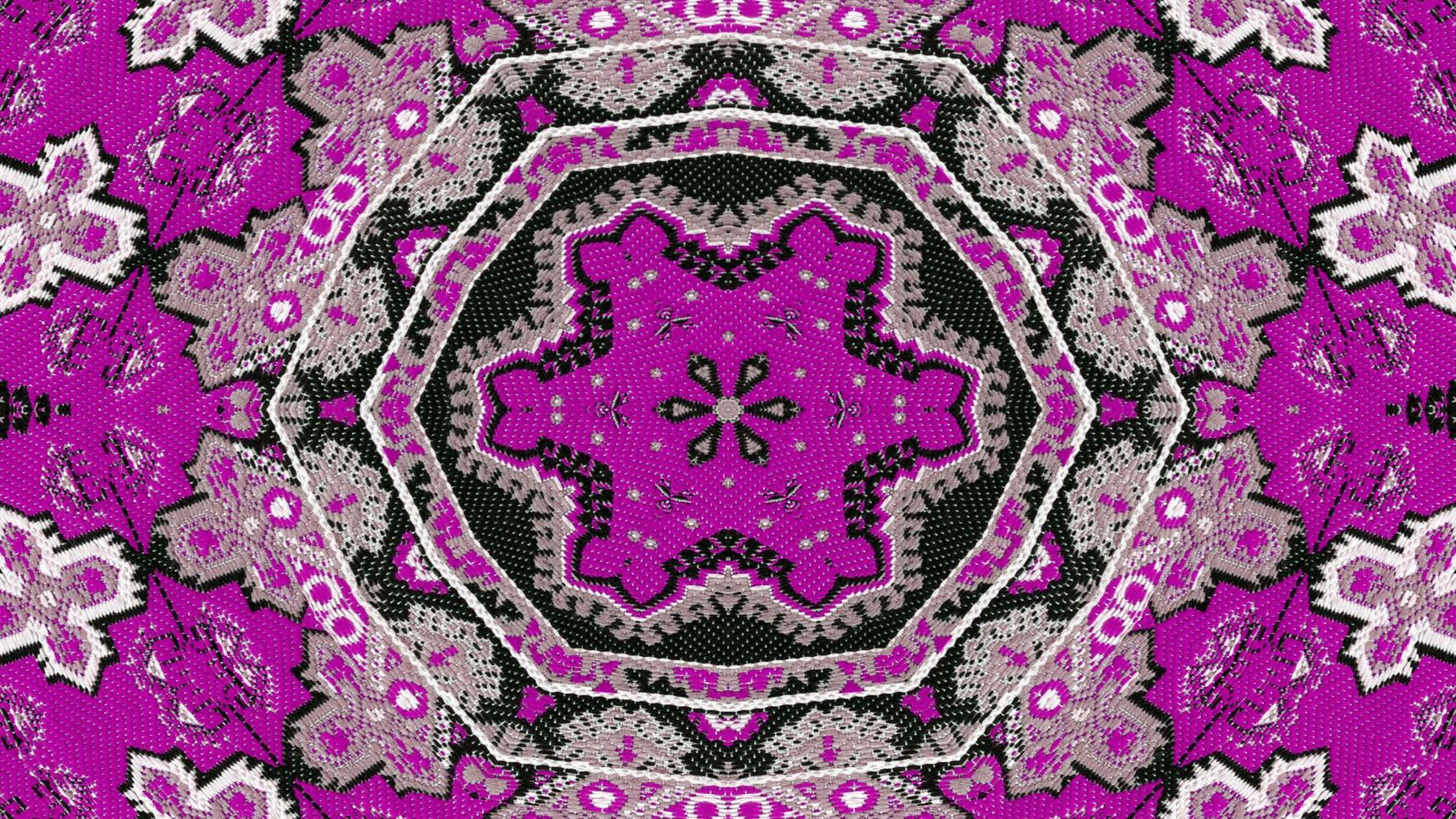 Ethnic Authentic Carpet Kaleidoscope photo