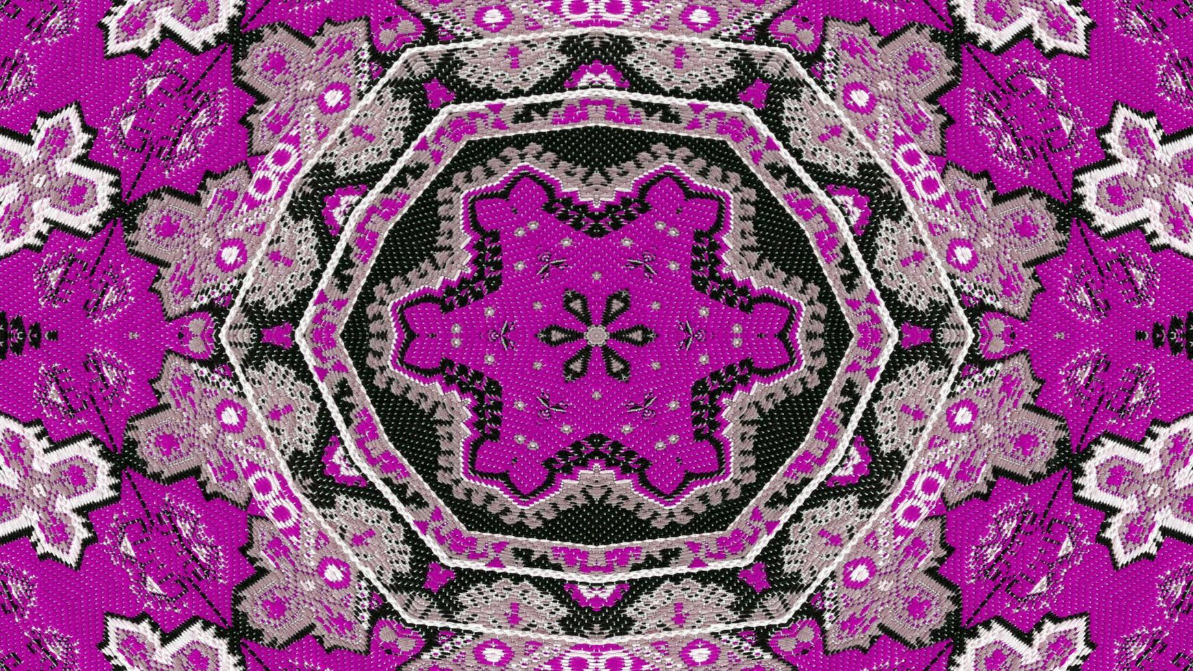 Ethnic Authentic Carpet Kaleidoscope photo