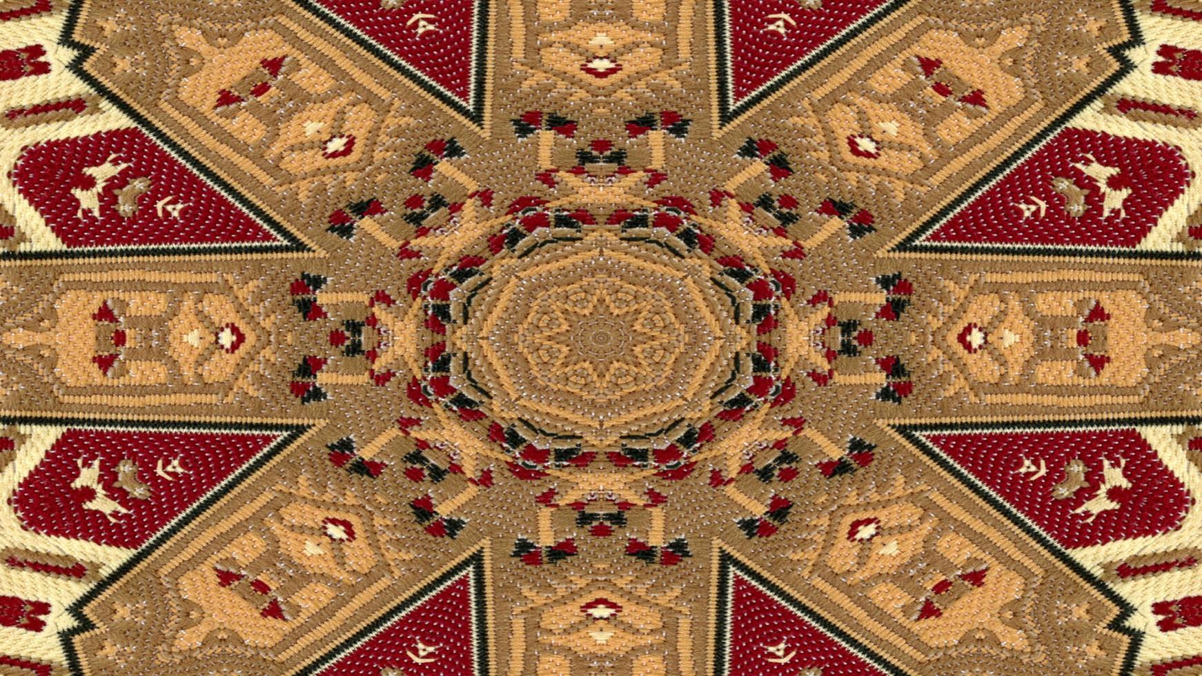 Ethnic Authentic Carpet Kaleidoscope photo