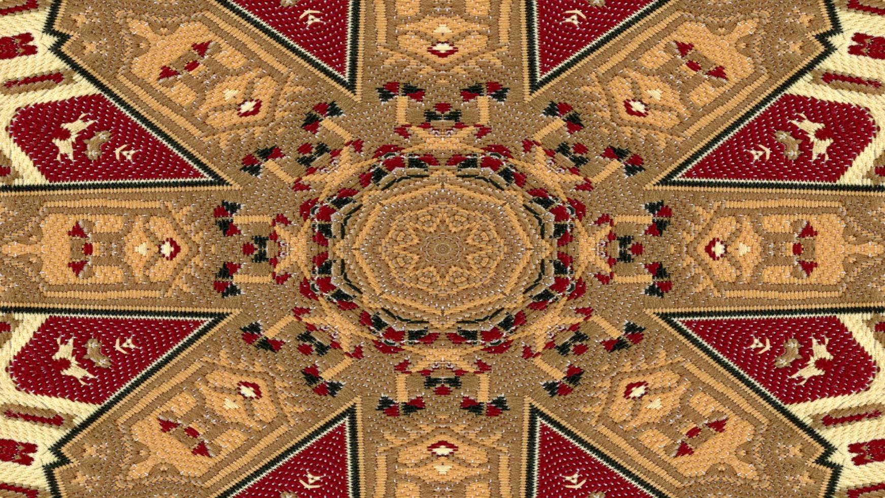 Ethnic Authentic Carpet Kaleidoscope photo