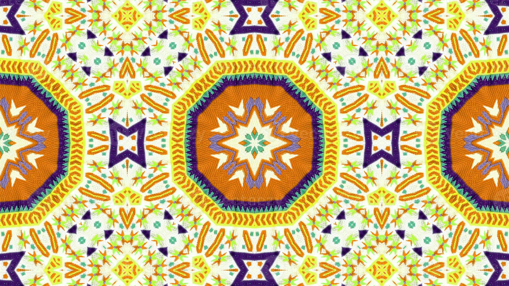 Ethnic Authentic Carpet Kaleidoscope photo